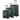 Ventex Crest Alpine Green Suitcase - Small Medium Large 
