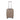 Beige Small Size Luggage Trolley Bag 