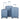 Ice blue Small Medium and Large  Size Luggage Trolley Bag  