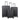 Ash Grey  small Medium and Large Hard Case Luggage Bag 