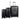 Metallic BlackSmall Medium and Large Size  polycarbonate Trolley Bag 