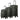 Ventex Vector Forest Green Suitcase - Small Medium Large 