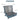 Ice Blue Hard Case Luggage Bag 