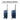 Metallic Blue  Small  Size Cabin Trolley Bag 