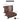 Mocha Brown Luggage Trolley Bag 
