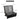 Jet Black Hard Case Luggage Bag  