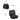 Marble Black Vanity size  luxury trolley bags 