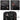 Marble Black luxury trolley bags 