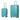 Turqoise blue  small and Medium Size  Waterproof Trolley Bag 